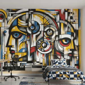 Rostros Geométricos Bauhaus