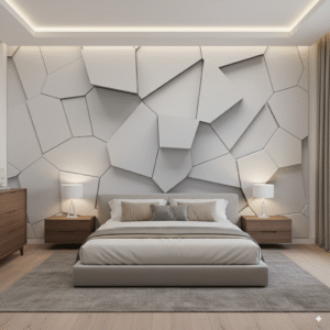 Mosaico Poligonal 3D - Arquitectura Visual