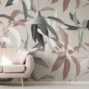 Hojas Tropicales Rosadas