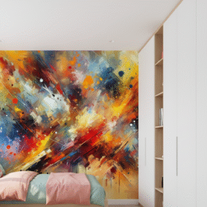 Explosión Abstracta Cósmica