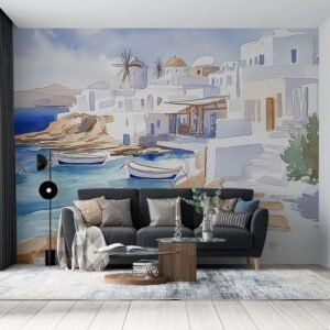 Puerto Acuarela con Molinos