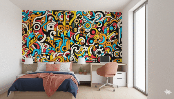 Retro Groovy Circular