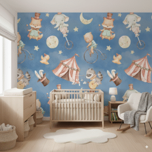 Ondas Abstractas Verde Menta - Diseño Minimalista