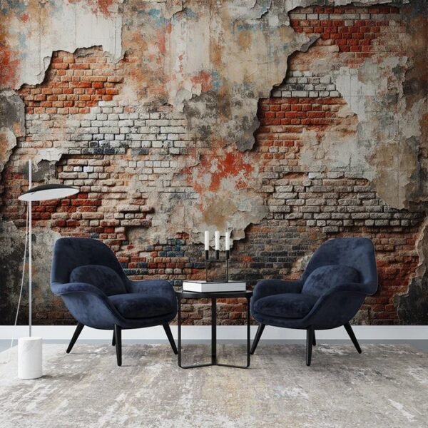 Pared Fragmentada Vintage
