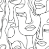 Rostros Superpuestos Abstractos - Imagen 2