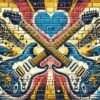 Guitarras Rock Graffiti - Imagen 2