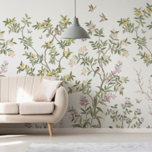 Jardín Encantado - Aves y Flores Silvestres