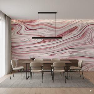 Ondas Marmoleadas Rosa