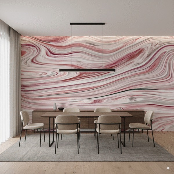Ondas Marmoleadas Rosa