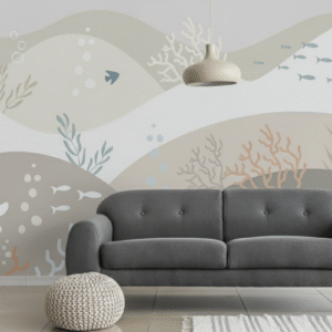 Paisaje Submarino Minimalista