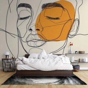 Rostro Dual con Color Naranja