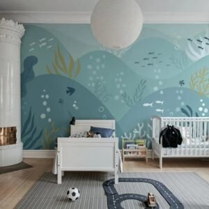 Jardín Primaveral con Aves - Naturaleza en Flor