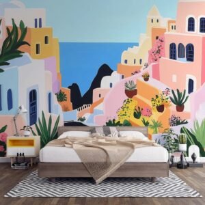 Ilustración Colorida Primaveral