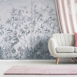 Jardín Etéreo en Gris Perla