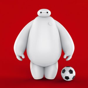 Baymax With Ball